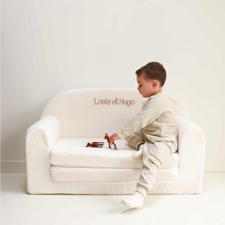 Canapé club convertible -...