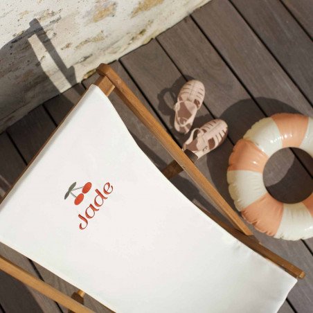 transat enfant blanc cassé