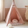 tipi personnalisé enfant - bichette rose