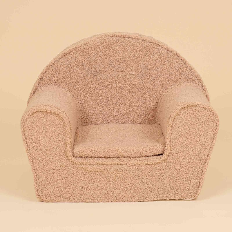 Fauteuil club enfant - Sherpa Teddy - personnalisation
