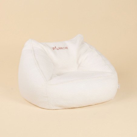 Pouf Gaston - Sherpa écru