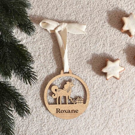 boule de noël - rêve de licorne