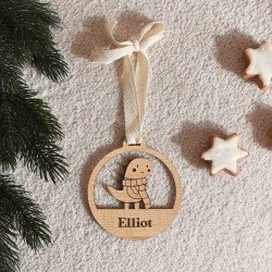 boule de noël - dinos et compagnie