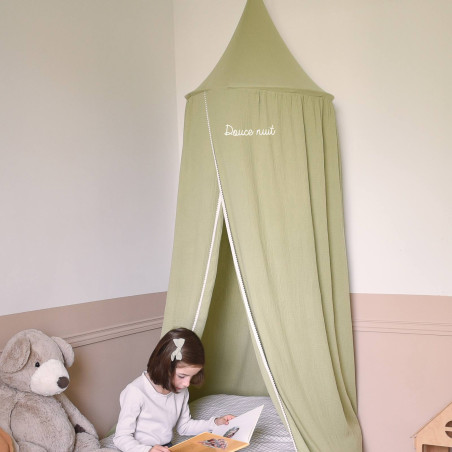 Ciel de lit personnalisé -...