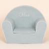 Housse de rechange fauteuil club - Vert de gris