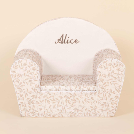 Housse de rechange fauteuil club - Feuillage naturel