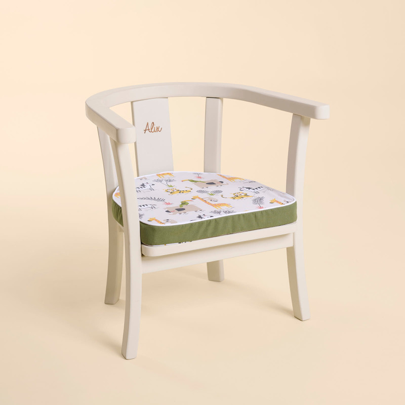 Fauteuil crème Nicolas - Savane en fête