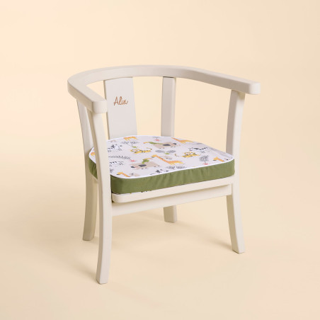 Fauteuil crème Nicolas - Savane en fête